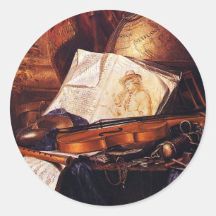 Adesivos de pintura de instrumentos musicais