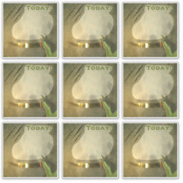 Adesivos de Planeador de Hoje Scrapbook Verde Vint