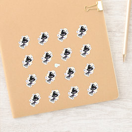 Adesivos de Planejador de Vassoura de Bruxa de Hal