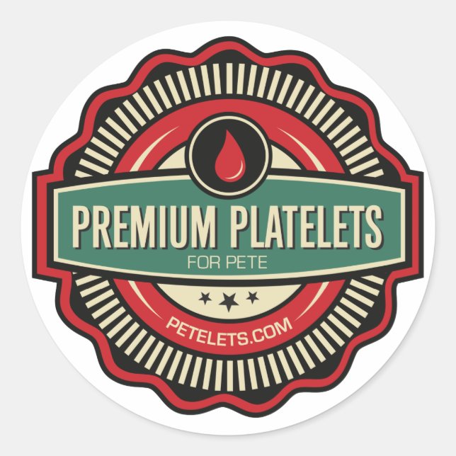 Adesivos de plaquetas Premium — Conjunto de 6 (Frente)