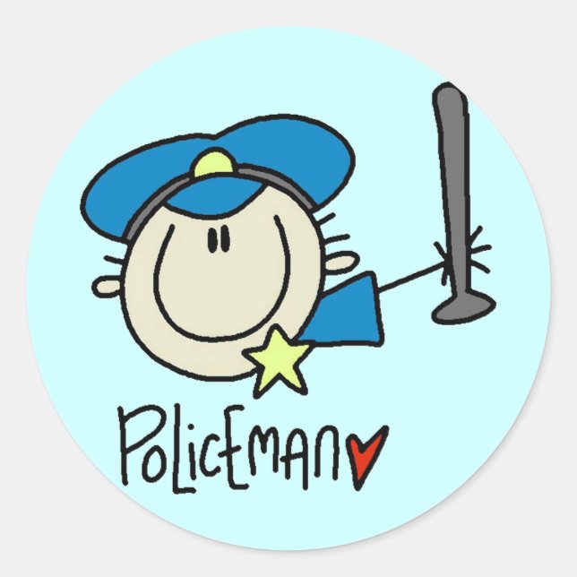 Adesivos de Policial (Frente)