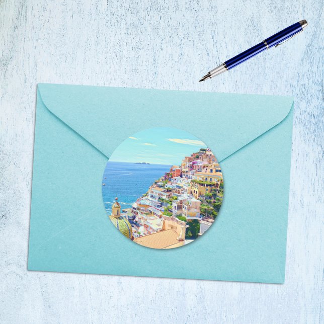 Adesivos de Positano Itália (Criador carregado)