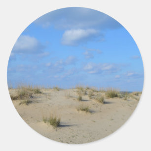 Adesivos de Praia de Dunas de Areia de Verão