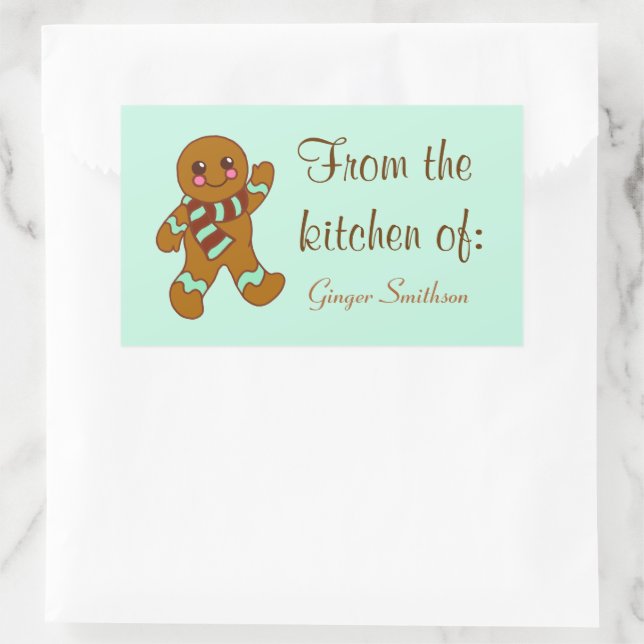 Adesivos de Presente de Cozinha de Natal Personali (Bolsa)