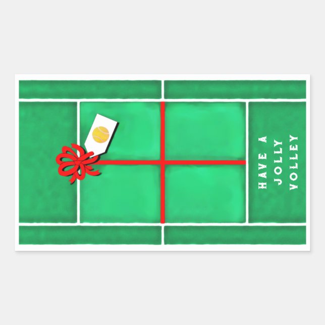 Adesivos de Presente de Natal de Tênis (Frente)