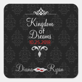 Adesivos de Presente Preto