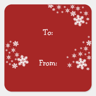 Adesivos de presentes de Natal