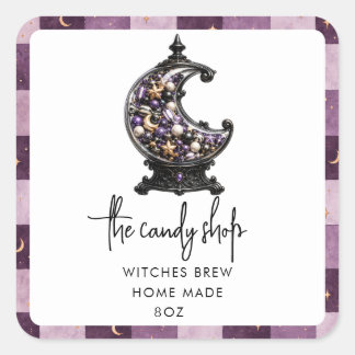 Adesivos de Produtos de Halloween Vibrantes
