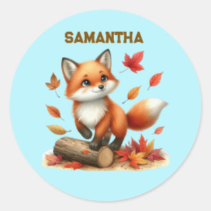 Adesivos de Raposa Personalizados 