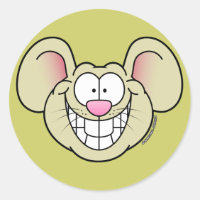 Adesivos de Rato (Marrom)