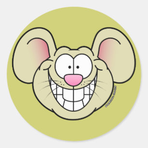 Adesivos de Rato (Marrom)
