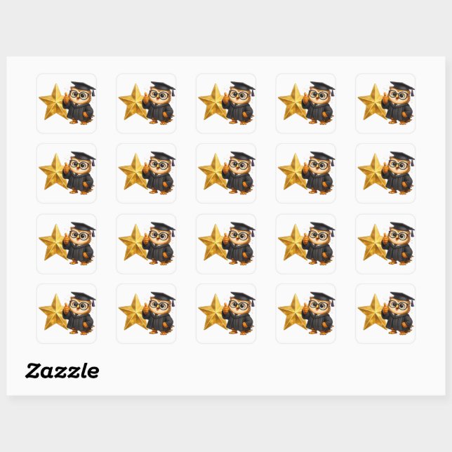 Adesivos de recompensa oficial de estrela de ouro  (Folha)