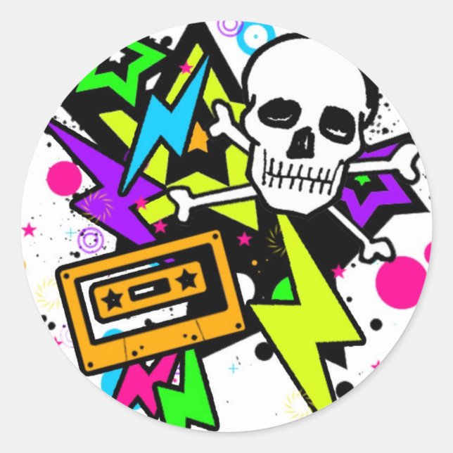 adesivos de relâmpago (Frente)