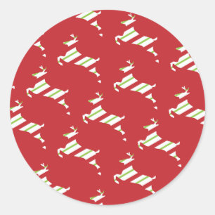 adesivos de renas de natal