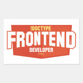 adesivos de revelação front-end