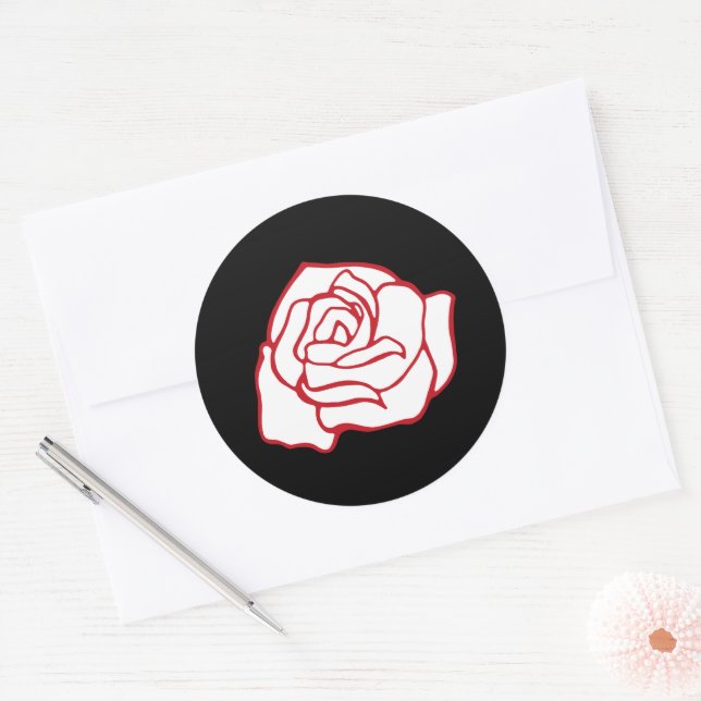 Adesivos de Rosa (Envelope)