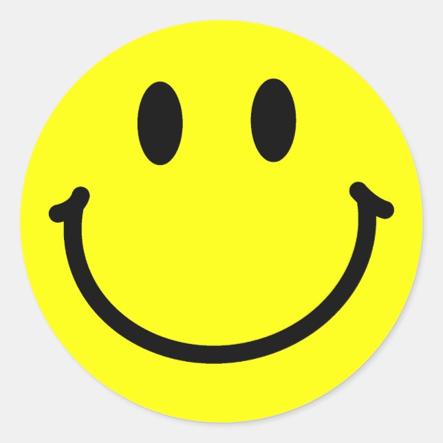 Adesivos de Rosto Feliz (Frente)