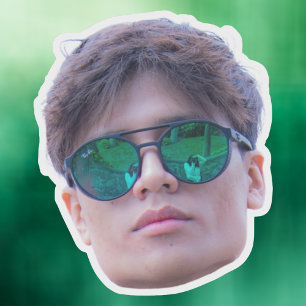 Adesivos de Rosto Personalizados, Adesivos Persona