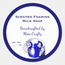 Adesivos de sabão personalizados de jug de safra b