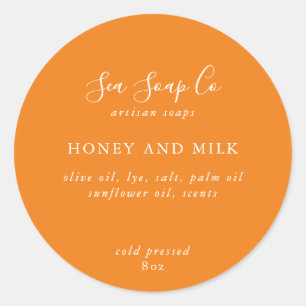 Adesivos de sabão personalizáveis