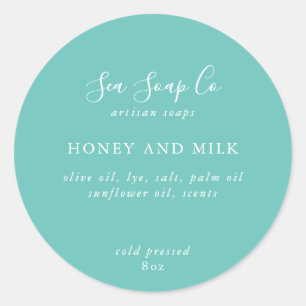 Adesivos de sabão personalizáveis