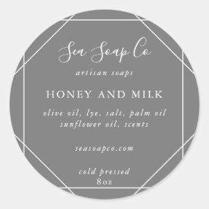 Adesivos de sabão personalizáveis