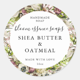 Adesivos de sabão personalizáveis