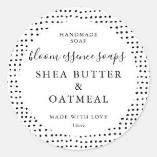 Adesivos de sabão personalizáveis