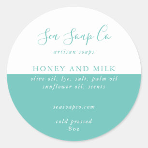 Adesivos de sabão personalizáveis