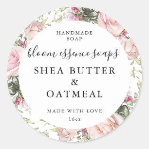 Adesivos de sabão personalizáveis