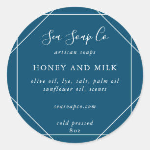 Adesivos de sabão personalizáveis