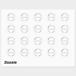Adesivos de Salve a Data 
