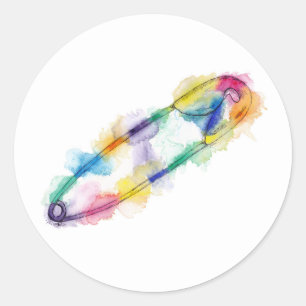 Adesivos de segurança do arco-íris