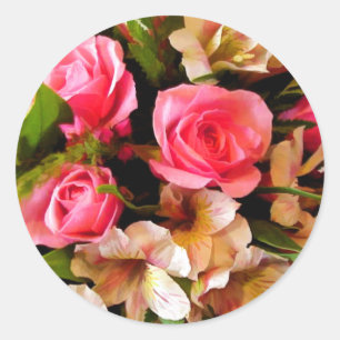 Adesivos de selagem do envelope do Flores para cas