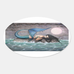 Adesivos de Sereia da Ilha Pequena