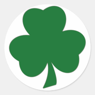 Adesivos de Shamrock de sorte