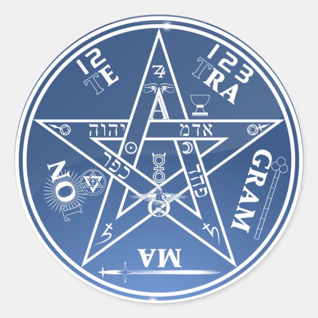 adesivos de símbolos místicos (Frente)
