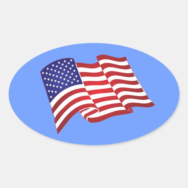 Adesivos de Sinalizador Americano (Frente)