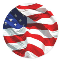 Adesivos de Sinalizador EUA