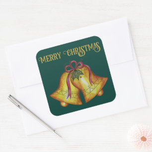 Adesivos de Sininhos de Natal Vintage
