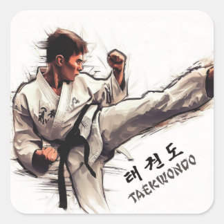 Adesivos de Taekwondo