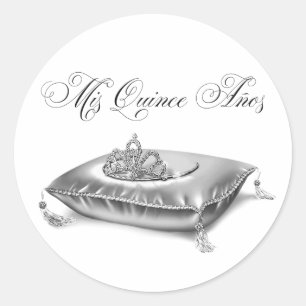 Adesivos de Tiara Princesa Quinceanera