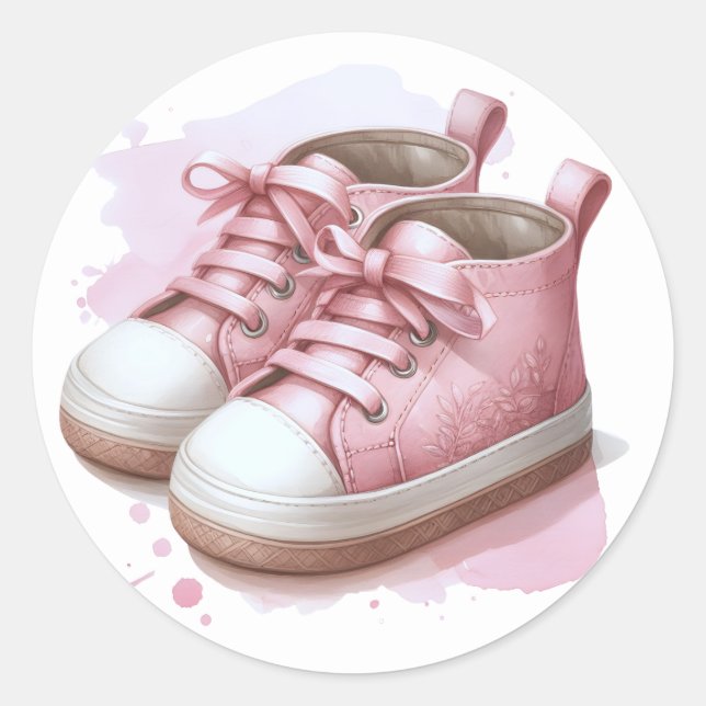 Adesivos de Treinadores Rosa (Frente)