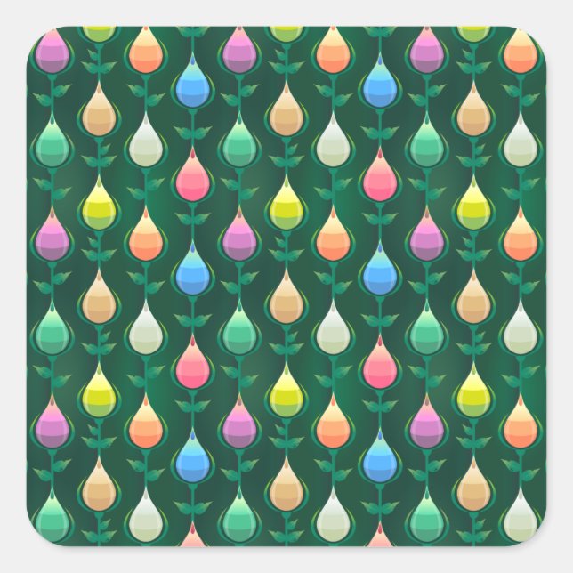 adesivos de tulipas de jardim (Frente)