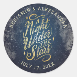Adesivos de Uma Noite Sob as Estrelas
