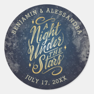 Adesivos de Uma Noite Sob as Estrelas