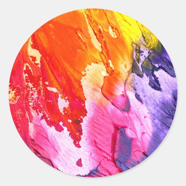 Adesivos de vedação de envelope do arco-íris (Frente)