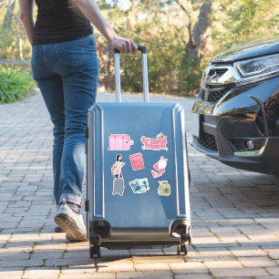Adesivos de Viagem para Amantes de Viagem 
