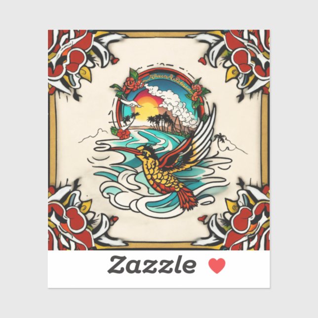 Adesivos de vinil com formato personalizado (Folha)