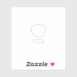 Adesivos de Vinil de Logotipo Personalizado para M